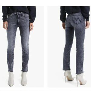 MOTHER The Rascal Step Hem Ankle Slim Jeans in Road Trip Renegade Size 29
